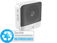 Somikon WLAN Klingel, WLAN-Türklingel mit Kamera
